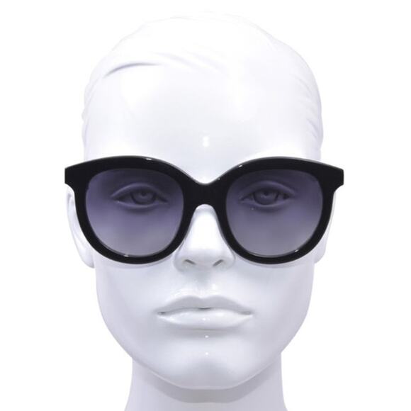 Kate Spade New York Lillian Sunglasses Butterfly Black Grey Gradient - Picture 13 of 13